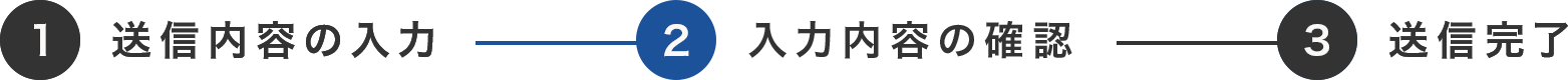 入力内容の確認
